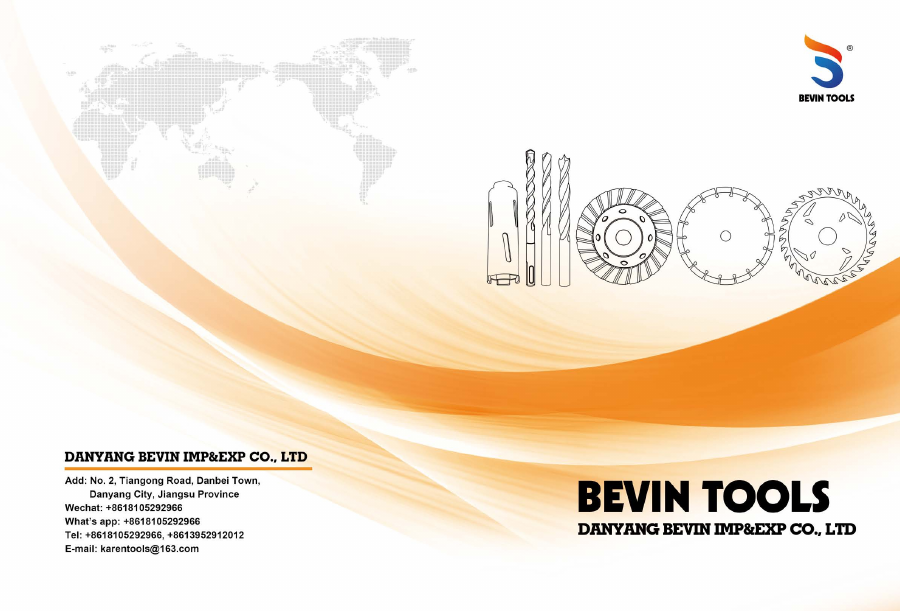 BEVIN TOOLS product catalogue cover preview