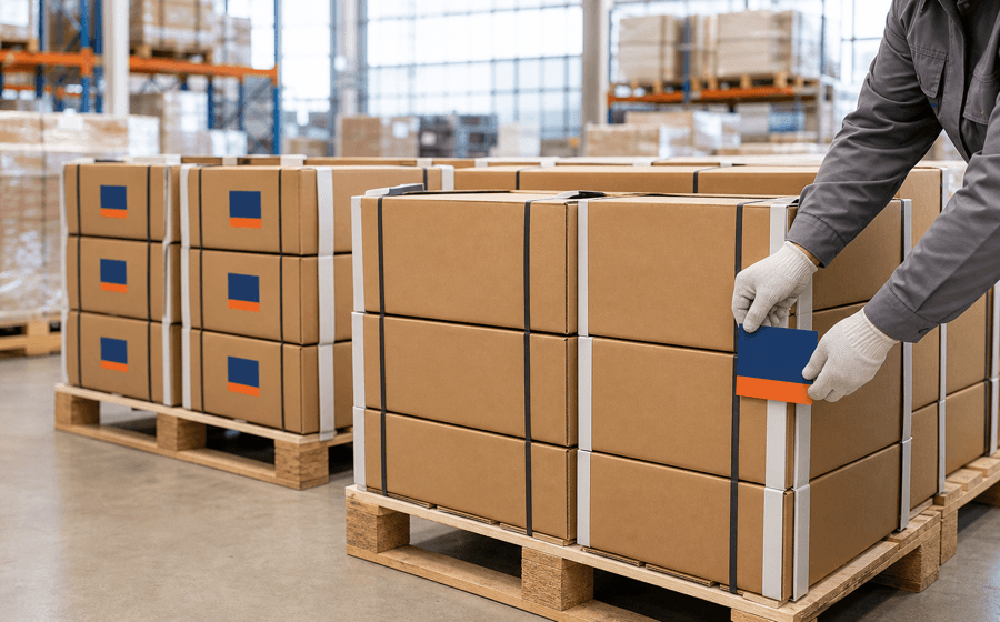 Secure export packaging